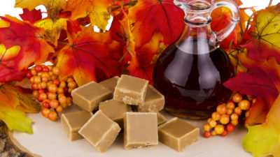 Fall Presentation of Maple Syrup and Fudge